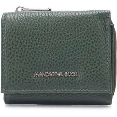 Mandarina Duck Mellow Leather Wallet, Accesorios de Viaje Cartera para Mujer, Talla única, Pine Green, Talla única Mandarina Duck Mellow Leather Wallet, Accesorios de Viaje Cartera para Mujer, Talla única, Pine Green, Talla única