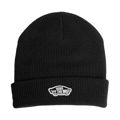 Vans Gorro clásico con puño, Negro, Talla única, Negro, Talla única Vans Gorro clásico con puño, Negro, Talla única, Negro, Talla única