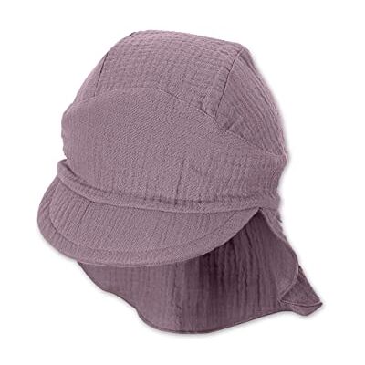 Sterntaler Gorra Unisex para niños, protección para el Cuello, Morado, 55 Sterntaler Gorra Unisex para niños, protección para el Cuello, Morado, 55