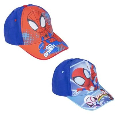 CERDÁ LIFE'S LITTLE MOMENTS Gorra Infantil con Visera de Spidey Color Azul Medida de 51 cm Elaborada con 65% Algodón y 35% Poliéster Estampado de Spidey Producto Original Diseñado en España CERDÁ LIFE'S LITTLE MOMENTS Gorra Infantil con Visera de Spidey Color Azul Medida de 51 cm Elaborada con 65% Algodón y 35% Poliéster Estampado de Spidey Producto Original Diseñado en España
