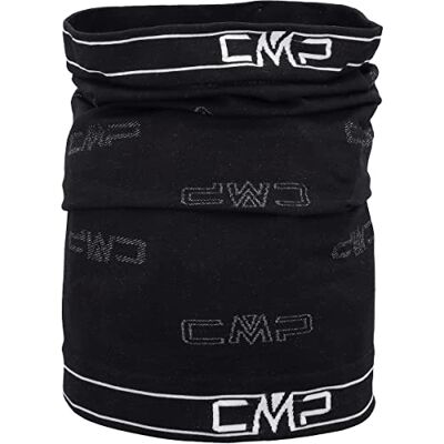 CMP Calentador de cuello unisex sin costuras, Negro, U CMP Calentador de cuello unisex sin costuras, Negro, U