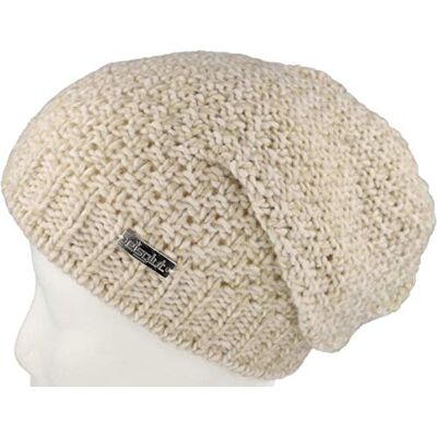 Eisglut Miriam Gorro, Mujer, Beige Mel, M (57-58 cm) Eisglut Miriam Gorro, Mujer, Beige Mel, M (57-58 cm)