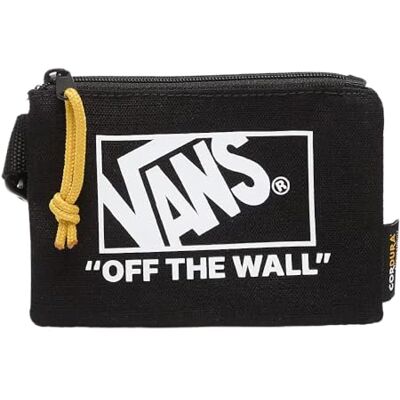 Vans Formula Cartera con Cremallera, Color Negro, Black, OS Vans Formula Cartera con Cremallera, Color Negro, Black, OS