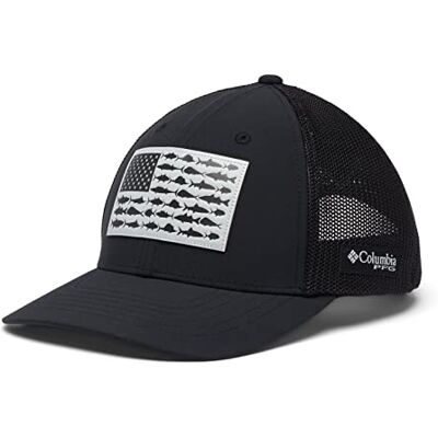 Columbia Gorra de Malla para Hombre, Talla L/XL, Color Negro Columbia Gorra de Malla para Hombre, Talla L/XL, Color Negro