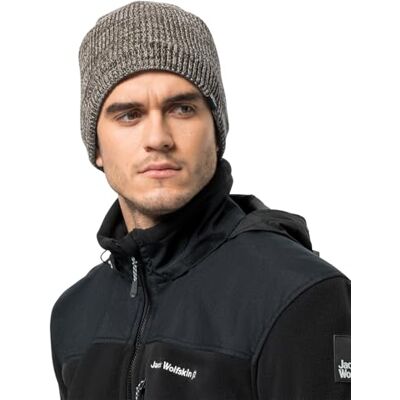 Jack Wolfskin Feldberg-Gorro Beanie, Foca, M Unisex Adulto Jack Wolfskin Feldberg-Gorro Beanie, Foca, M Unisex Adulto