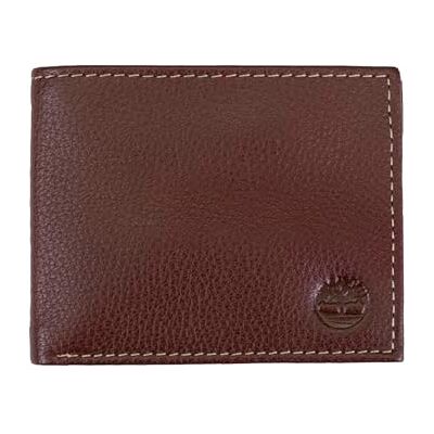 Timberland Hombre Brown Leather Sportz Passcase Wallet Timberland Hombre Brown Leather Sportz Passcase Wallet