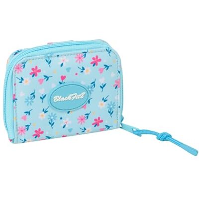 Safta BLACKFIT8 PÉTALOS Monedero Billetera, Monedero Estándar, Cómodo y Versátil, Calidad y Resistencia, 11x20x9.5 cm Safta BLACKFIT8 PÉTALOS Monedero Billetera, Monedero Estándar, Cómodo y Versátil, Calidad y Resistencia, 11x20x9.5 cm