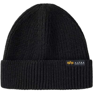 Alpha Gorro clásico Unisex Dockers Beanie Black Alpha Gorro clásico Unisex Dockers Beanie Black