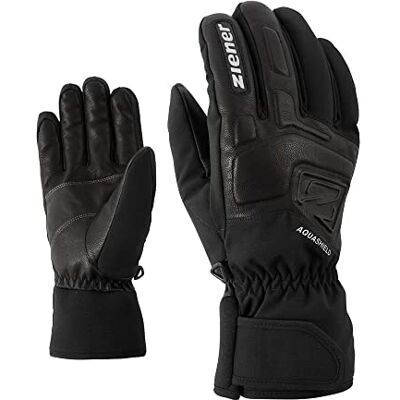 Ziener Gloves Glyxus Guantes Esquí, Hombre, Black, 10 Ziener Gloves Glyxus Guantes Esquí, Hombre, Black, 10