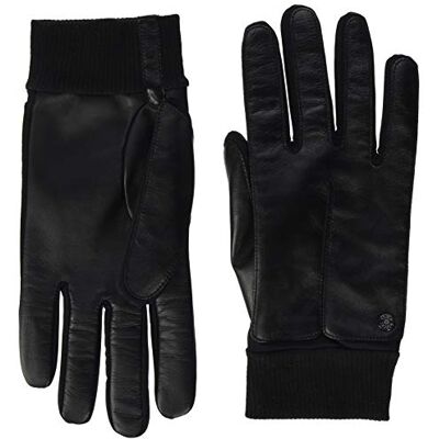 Roeckl Guantes Touch para Hombre, Color Negro, Talla 8,5 Roeckl Guantes Touch para Hombre, Color Negro, Talla 8,5