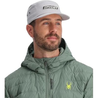 Spyder Canyon 5 Panel Hat, Pewter, O/S Spyder Canyon 5 Panel Hat, Pewter, O/S