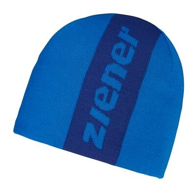 Ziener ISKANDI Gorro de Punto para Hombre, Forro Polar, Color Azul Persa, Talla única Ziener ISKANDI Gorro de Punto para Hombre, Forro Polar, Color Azul Persa, Talla única
