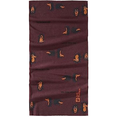 Jack Wolfskin Pañuelo unisex para niños con estampado NECKGAITER K, bufanda de invierno Boysenberry, estándar, morado, Talla única Jack Wolfskin Pañuelo unisex para niños con estampado NECKGAITER K, bufanda de invierno Boysenberry, estándar, morado, Talla única