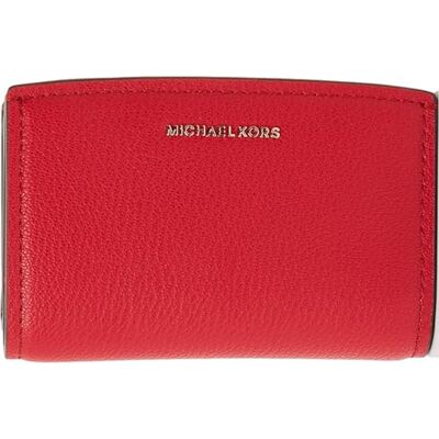 Michael Kors MD ZA Wallet Wallet Mujer Crimson Tamaño OS Michael Kors MD ZA Wallet Wallet Mujer Crimson Tamaño OS