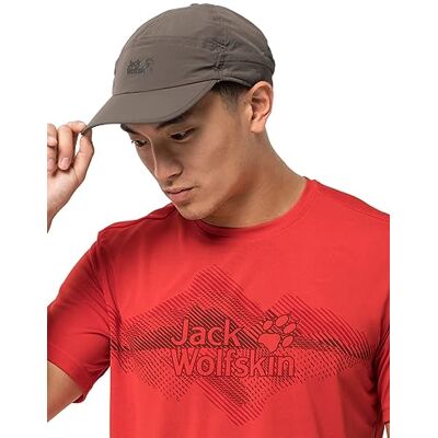 Jack Wolfskin Supplex Canyon Casquettes, Gorra Unisex Adulto, (Siltstone), (Talla del Fabricante: Large) Jack Wolfskin Supplex Canyon Casquettes, Gorra Unisex Adulto, (Siltstone), (Talla del Fabricante: Large)