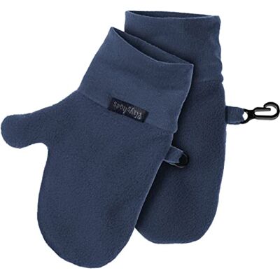 Playshoes Fleece Mittens, Mitones de Forro Polar Unisex bebé, Azul, 6-12 months Playshoes Fleece Mittens, Mitones de Forro Polar Unisex bebé, Azul, 6-12 months