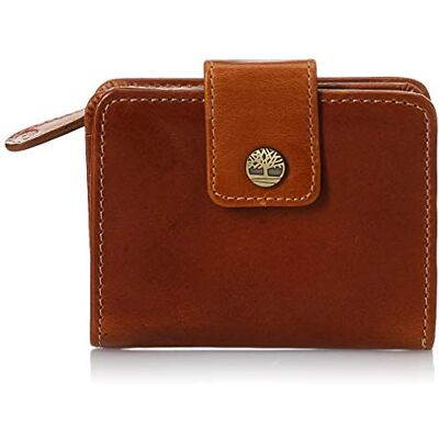 Timberland Cartera de Piel para Mujer, RFID, pequeña, coñac, Talla única Timberland Cartera de Piel para Mujer, RFID, pequeña, coñac, Talla única