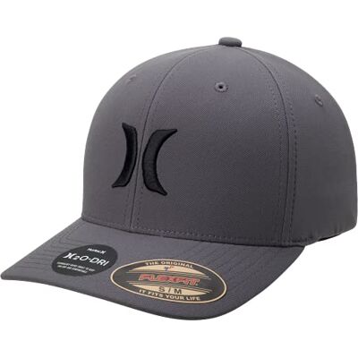 Hurley Gorras Herren M H2o Dri OAO, Dunkelgrau (40), S Hurley Gorras Herren M H2o Dri OAO, Dunkelgrau (40), S
