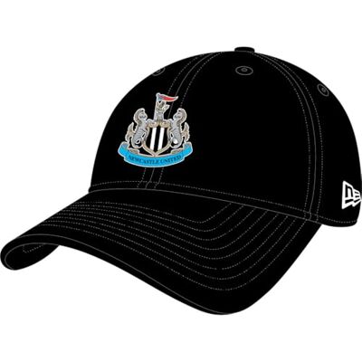 New Era 9Forty Newcastle United Gorra Ajustable, Color Negro New Era 9Forty Newcastle United Gorra Ajustable, Color Negro
