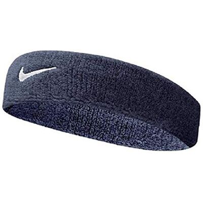 Nike Swoosh Diadema Obsidian/Blanco Nike Swoosh Diadema Obsidian/Blanco
