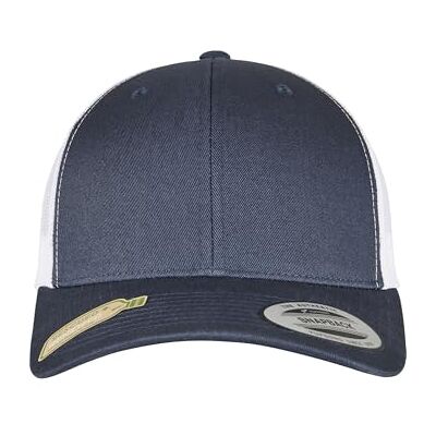Flexfit Gorra de béisbol unisex YP Classics, reciclada, retro, 2 tonos, azul marino/blanco, talla única Flexfit Gorra de béisbol unisex YP Classics, reciclada, retro, 2 tonos, azul marino/blanco, talla única