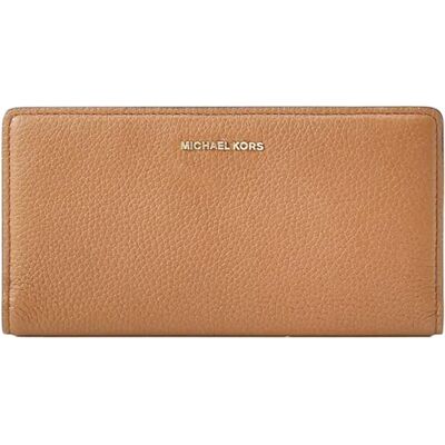 Michael Kors LG Slim Snap Wallet Bag Mujer Luggage Tamaño OS Michael Kors LG Slim Snap Wallet Bag Mujer Luggage Tamaño OS