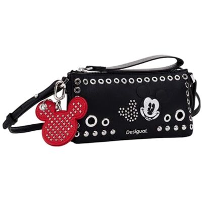 Desigual Cartera Mickey Mouse tachuelas Desigual Cartera Mickey Mouse tachuelas