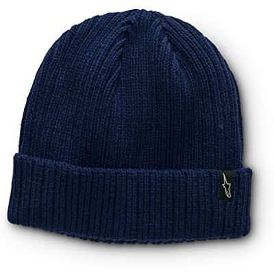 Alpinestars , Receiving Beanie, Gorra, Armada, Os, Unisex-Adulto Alpinestars , Receiving Beanie, Gorra, Armada, Os, Unisex-Adulto