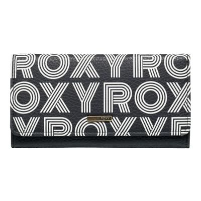 Roxy Hazy Daze Carteras para Mujer, Black Black White Combo, Talla única Roxy Hazy Daze Carteras para Mujer, Black Black White Combo, Talla única