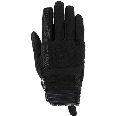 V Quattro Design Rush 18 Guantes para hombre, color negro, talla L V Quattro Design Rush 18 Guantes para hombre, color negro, talla L