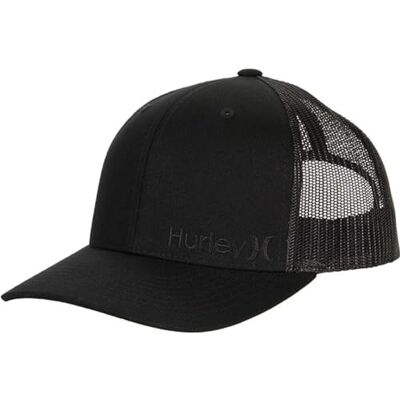 Hurley M Mini Icon Mesh Hat, Baseball Cap Hombre, Preta (Black), Talla Única Hurley M Mini Icon Mesh Hat, Baseball Cap Hombre, Preta (Black), Talla Única