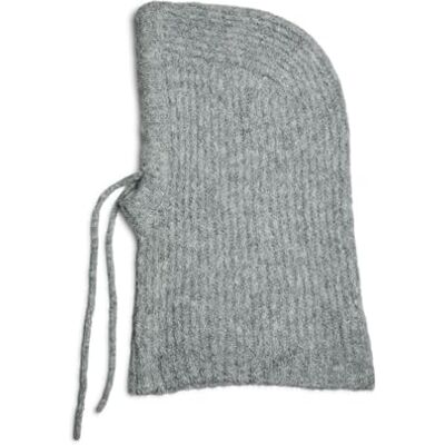 PIECES PCNAMBI Gorro para Mujer, Gris Claro, Talla única PIECES PCNAMBI Gorro para Mujer, Gris Claro, Talla única