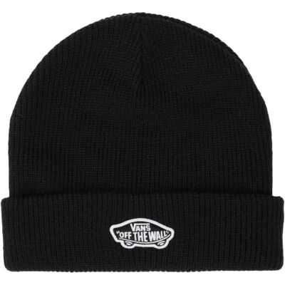 Vans Gorro clásico con puño, Negro, Talla única Vans Gorro clásico con puño, Negro, Talla única