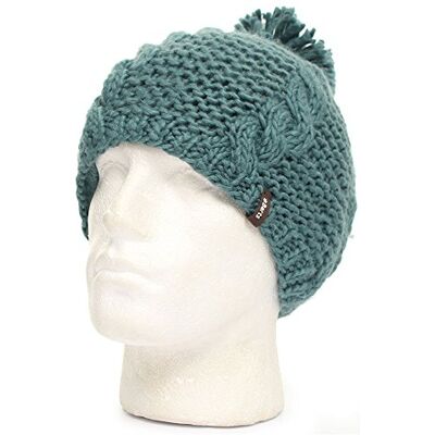 SALEWA Barts Grain Beanie Mistry Green SALEWA Barts Grain Beanie Mistry Green