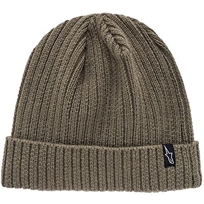 Alpinestars , Receiving Beanie, Gorra, Nuez Moscada, Os, Unisex-Adulto Alpinestars , Receiving Beanie, Gorra, Nuez Moscada, Os, Unisex-Adulto