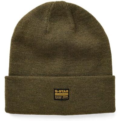 G-STAR Para Hombre Gorro Effo Long, Verde (dark olive ), PC G-STAR Para Hombre Gorro Effo Long, Verde (dark olive ), PC
