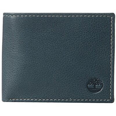 Timberland Men's Leather Wallet with Attached Flip Pocket, Navy (Blix), One Size Timberland Men's Leather Wallet with Attached Flip Pocket, Navy (Blix), One Size