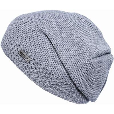 Eisglut Zina Gorro, otoño/Invierno, Zina, Unisex Adulto, Color Plateado, tamaño M (57-58 cm) Eisglut Zina Gorro, otoño/Invierno, Zina, Unisex Adulto, Color Plateado, tamaño M (57-58 cm)