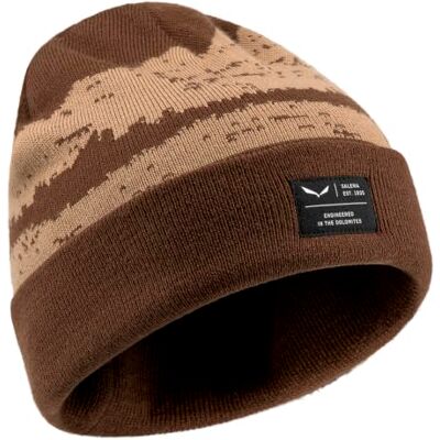 SALEWA Logo Beanie, UNI58, Earth Brown/7690 SALEWA Logo Beanie, UNI58, Earth Brown/7690