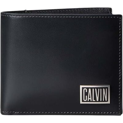 Calvin Billetera gráfica para Hombre con Moneda, LV04D1268G, Color Negro (Negro), Talla única Calvin Billetera gráfica para Hombre con Moneda, LV04D1268G, Color Negro (Negro), Talla única