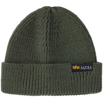 Alpha Gorro clásico Unisex Dockers Beanie Dark Olive Alpha Gorro clásico Unisex Dockers Beanie Dark Olive