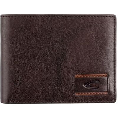 camel active Cartera Panama para hombre, horizontal, marrón medio, de piel camel active Cartera Panama para hombre, horizontal, marrón medio, de piel