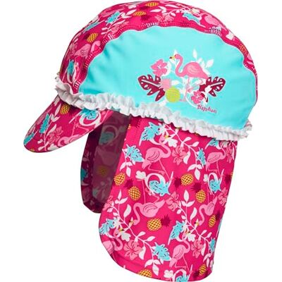 Playshoes Sombrero de Protección Ultravioleta Unisex niños, Flamenco, 53 Playshoes Sombrero de Protección Ultravioleta Unisex niños, Flamenco, 53