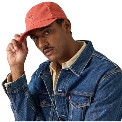 Levi's Damen LS Monogram Cap Headgear, Sunshine Tint Test, OS Levi's Damen LS Monogram Cap Headgear, Sunshine Tint Test, OS