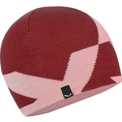 SALEWA Pure Reversible Merino Beanie, syrah/6590, UNI58 SALEWA Pure Reversible Merino Beanie, syrah/6590, UNI58