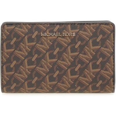 Michael Kors MD SNAP ZA WALLET Women BRN/LUGGAGE Size One Size Michael Kors MD SNAP ZA WALLET Women BRN/LUGGAGE Size One Size