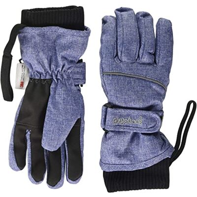 Playshoes Finger Gloves, Guantes Unisex Niños, Azul (Blue Jeans), 4 Playshoes Finger Gloves, Guantes Unisex Niños, Azul (Blue Jeans), 4