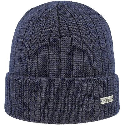 Eisglut Gorro Milang Merino para Hombre, Fabricado en Alemania, Marine, Talla única Eisglut Gorro Milang Merino para Hombre, Fabricado en Alemania, Marine, Talla única