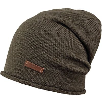 Barts James Beanie Orejeras para Hombre Army Talla única Barts James Beanie Orejeras para Hombre Army Talla única