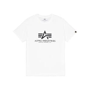 Alpha Basic T-Shirt, Camiseta para Hombre, Blanco (White), Medium Alpha Basic T-Shirt, Camiseta para Hombre, Blanco (White), Medium